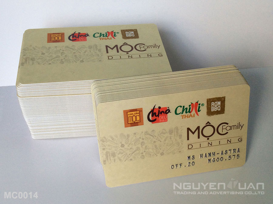 Membership card MC0014