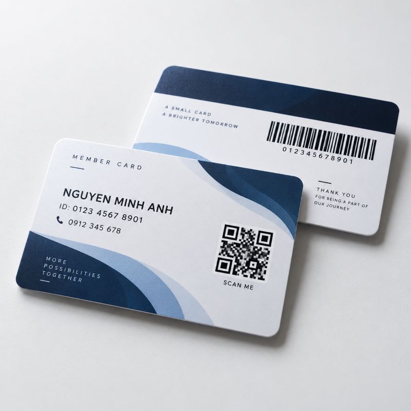 Barcode & QR Code Cards